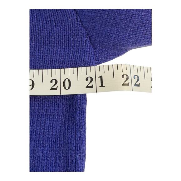 Roxy Women's Blue Crewneck Pullover‎ Sweater Size Medium Chloe Kim Collection - Picture 6 of 9